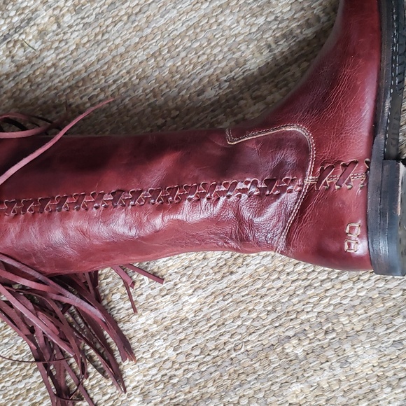 Bedstu leather fringe boots - Picture 13 of 14